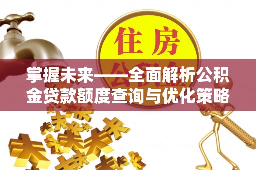 灵川掌握未来——全面解析公积金贷款额度查询与优化策略