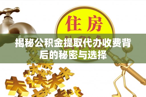 灵川揭秘公积金提取代办收费背后的秘密与选择