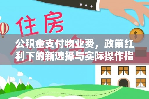 灵川公积金支付物业费，政策红利下的新选择与实际操作指南