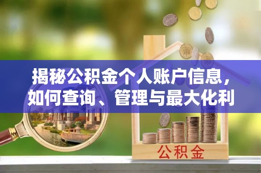 灵川揭秘公积金个人账户信息，如何查询、管理与最大化利用