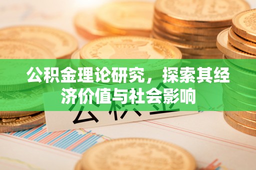 灵川公积金理论研究，探索其经济价值与社会影响