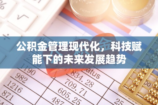 灵川公积金管理现代化，科技赋能下的未来发展趋势