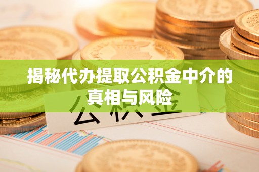灵川揭秘代办提取公积金中介的真相与风险