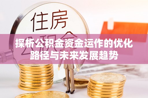 灵川探析公积金资金运作的优化路径与未来发展趋势