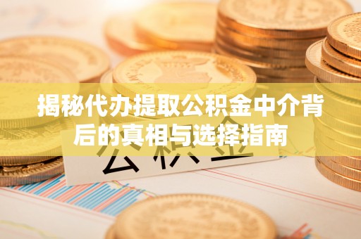 灵川揭秘代办提取公积金中介背后的真相与选择指南