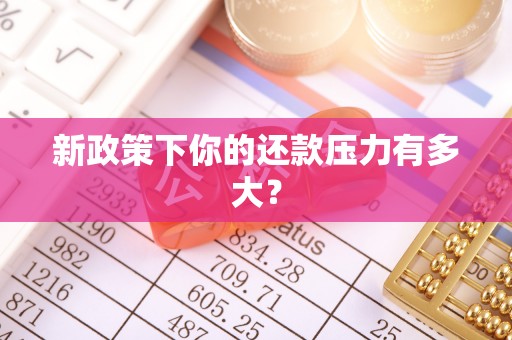 灵川新政策下你的还款压力有多大？